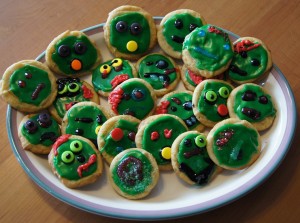 Crafty Zombie Cookies