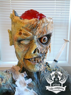  Artisan Cake Company Zombie Cake by Elizabeth Marek.