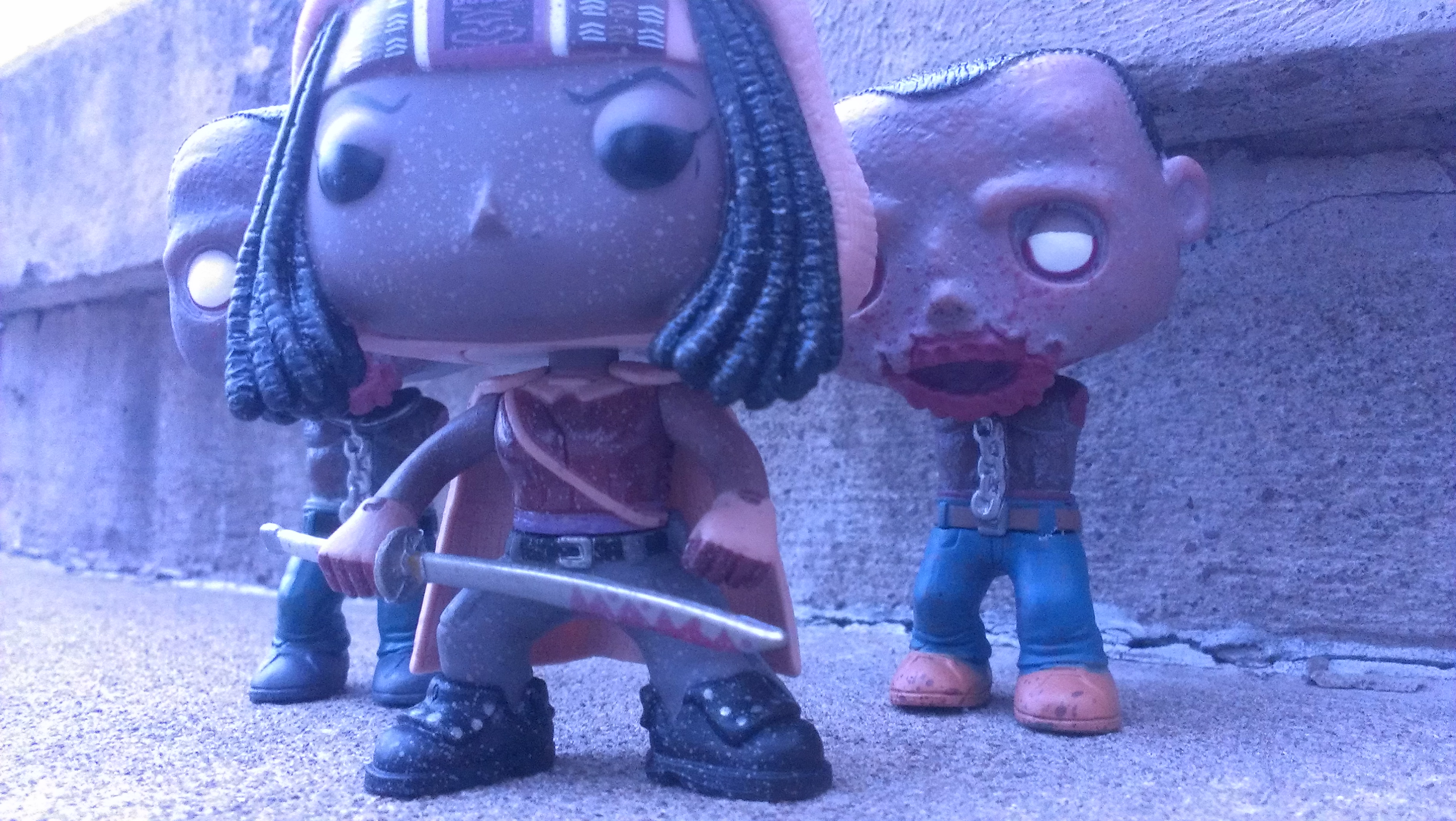 Michonne and Her Pets - 01